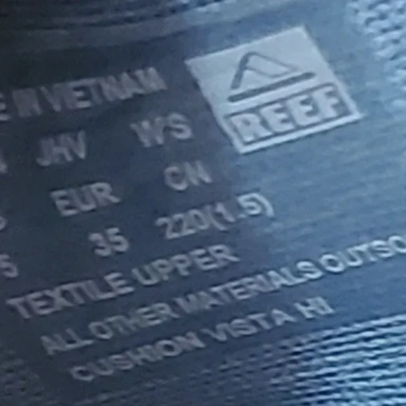 Reef Blue Double-Strap Sandals with Cork Footbed - Picture 7 of 7